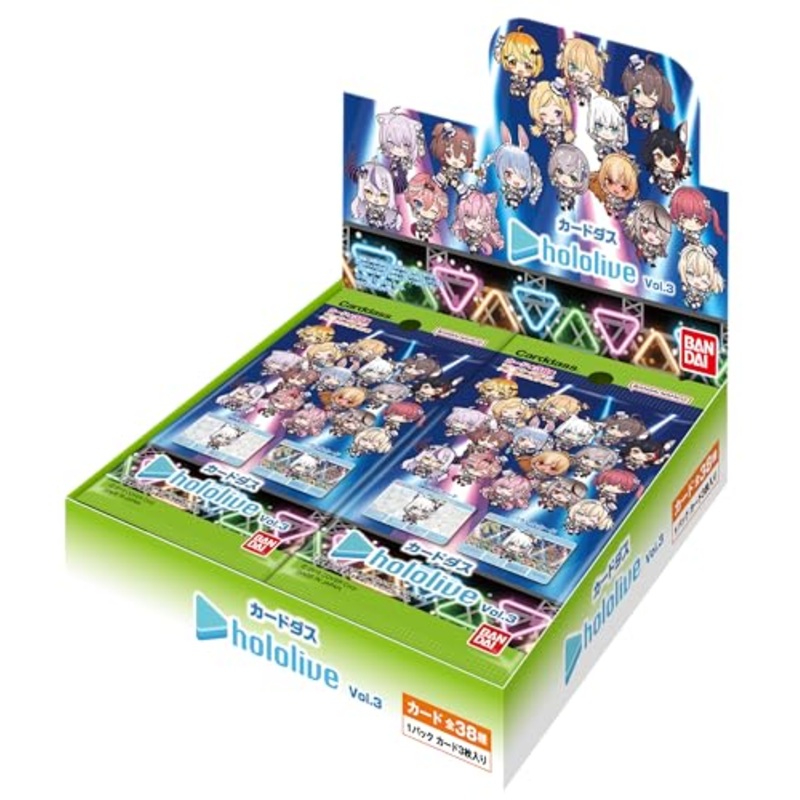 Carddass hololive Vol. 3 Pack Ver.