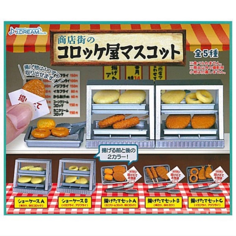 Croquette Shop in The Shopping Street Mascot