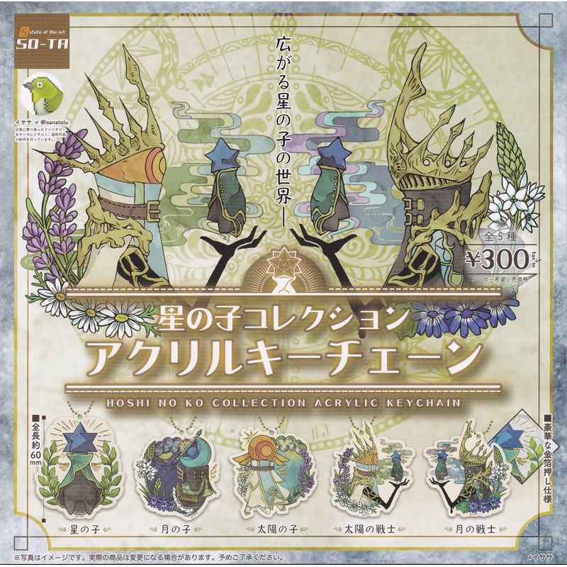 Hoshi no Ko Collection Acrylic Key Chain
