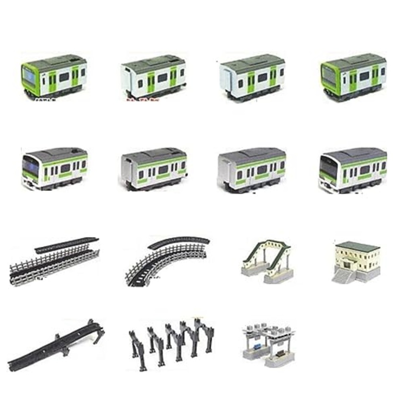 Mini Motor Train New and Old Yamanote Line