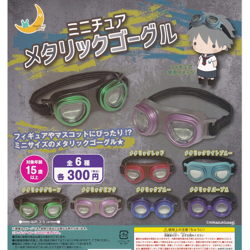Miniature Metallic Goggles