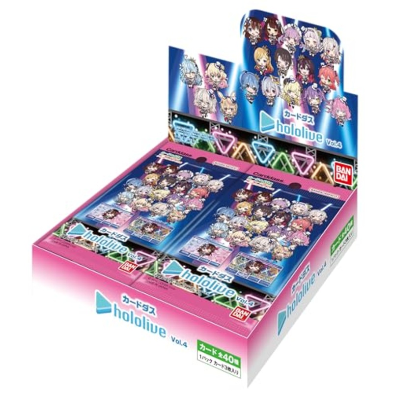 Carddass hololive Vol. 4 Pack Ver.
