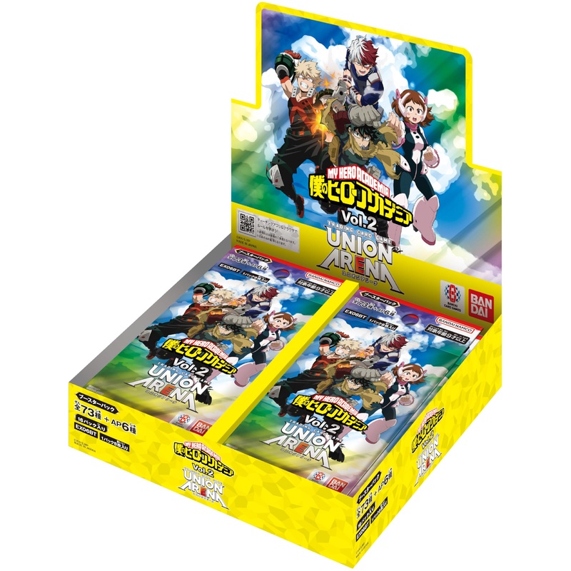 UNION ARENA "My Hero Academia" Vol. 2 Booster Pack EX06BT