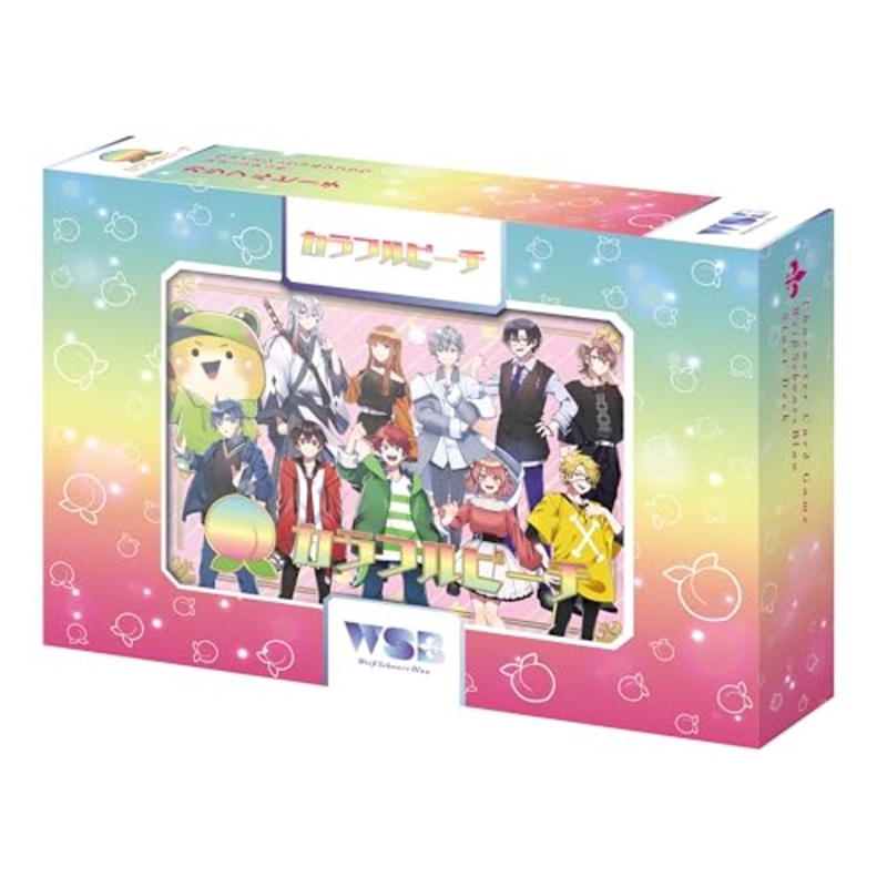 Weiss Schwarz Blau Start Deck Colorful Peach