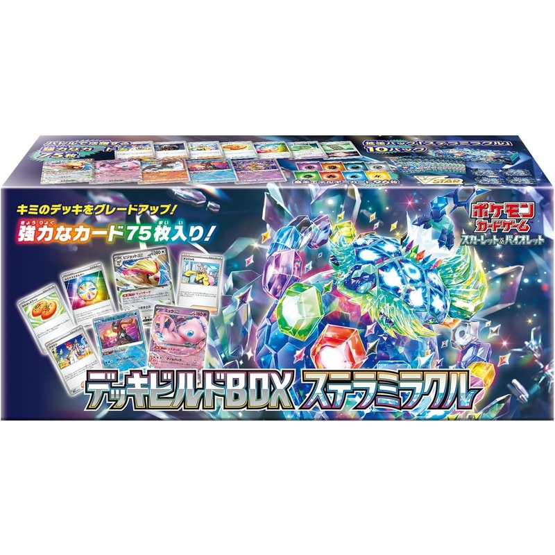 "Pokemon Card Game Scarlet & Violet" Deck Build Box Stellar Miracle
