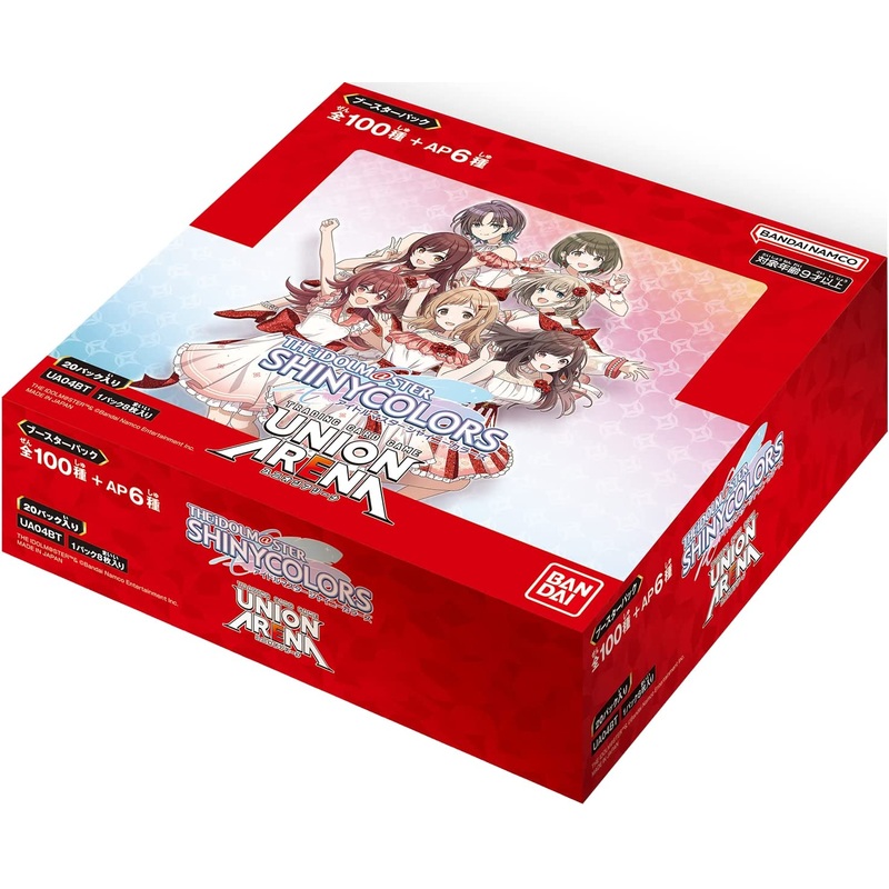 UNION ARENA "The Idolmaster Shiny Colors" Booster Pack UA04BT (1 box: 20 packs)