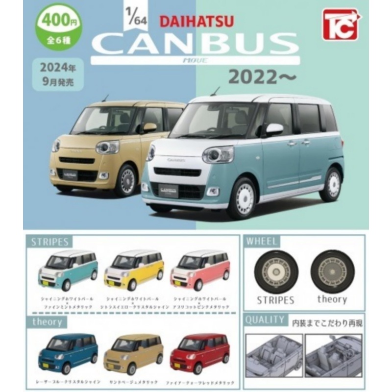 1/64 DAIHATSU Move Canbus 2022 -