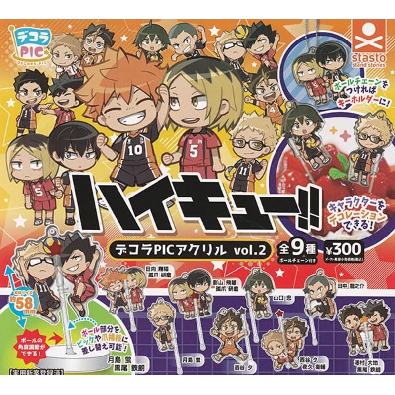 DECORA PIC Acrylic "Haikyu!!" Vol. 2