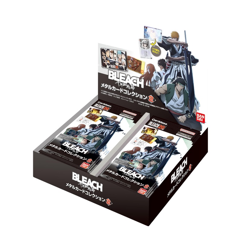 "Bleach: Thousand-Year Blood War" Metal Card Collection 2 Pack Ver.