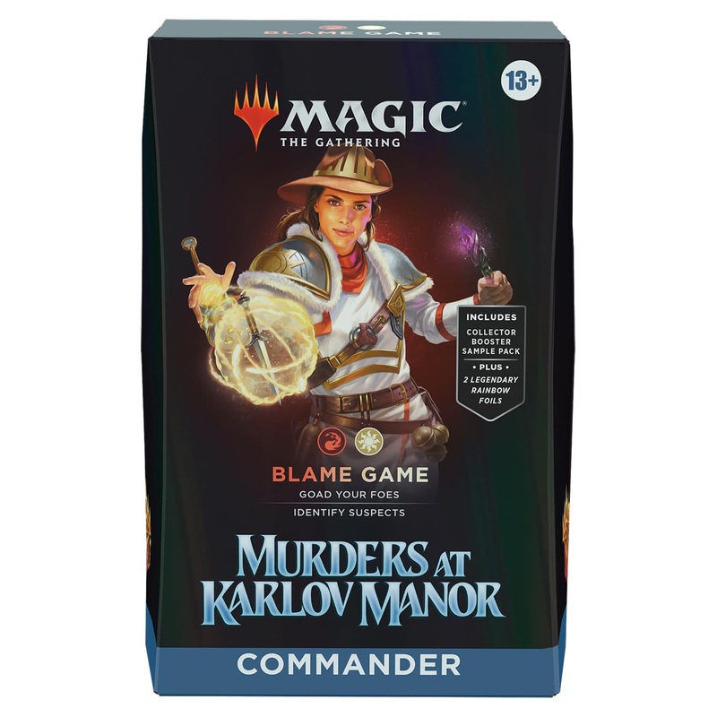 "MAGIC: The Gathering" Murders at Karlov Manor Commander Deck 4 Types (English Ver.)