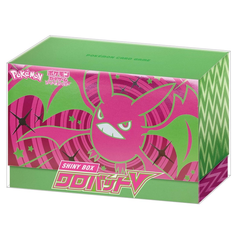 "Pokemon Card Game Sword & Shield" Shiny Box Crobat V